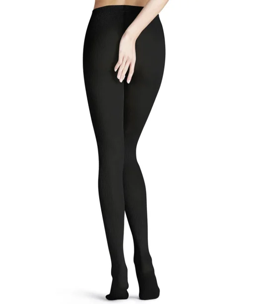 Falke Strømpebukser/ Leggings<3009 BLACK - Temple Angel Tights