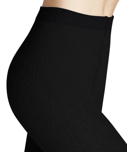Falke Strømpebukser/ Leggings<3009 BLACK - Temple Angel Tights