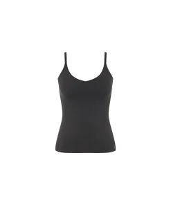 Sloggi Undertøj<0004 BLACK - Zero Feel 2.0 Spaghetti Top