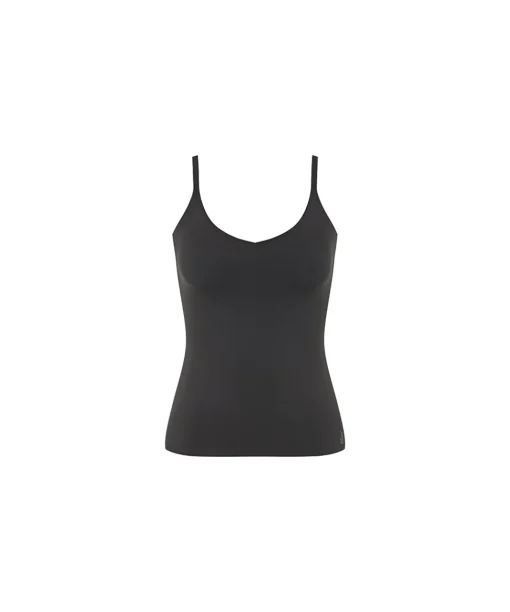 Sloggi Undertøj<0004 BLACK - Zero Feel 2.0 Spaghetti Top