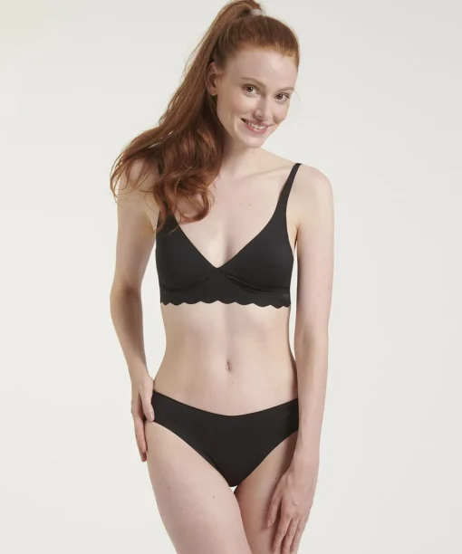 Sloggi Trusser<0004 BLACK - Zero String