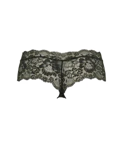 Missya Trusser<425 BLACK WITH GOLD LUREX - Nicole String Lurex