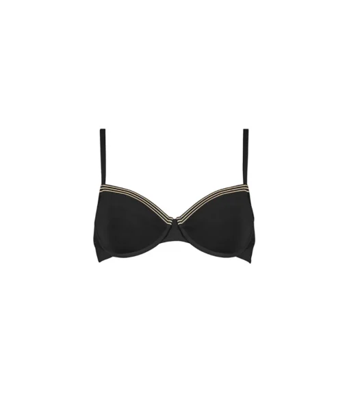 Maryan Mehlhorn Bikinier<972 BLACK-SAND - Stratum Bikini Top