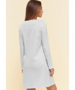 Louis Feraud Natkjoler/ Underkjoler/ Chemiser<10026 BLEU - High Class Nightdress