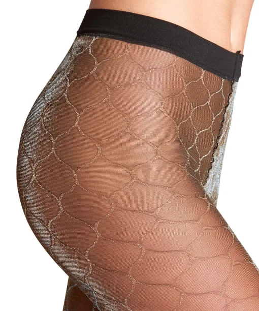Falke Strømpebukser/ Leggings<3103 BL./SILVER - Fascination TI Tights