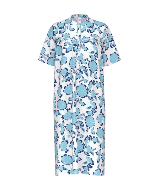 Calida Natkjoler/ Underkjoler/ Chemiser<565 BLUE TOPAZ - Soft Cotton Nightdress