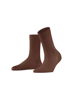 Falke Ankelstrømper/ Sokker<5167 BRANDY - Cotton Touch SO Socks