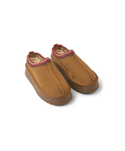 Missya Tilbehør<317 BROWN SAND - Fluffy Chunky Slippers