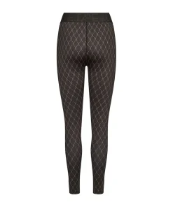 Hype The Detail Strømpebukser/ Leggings<43 BRUN - Printed Legging