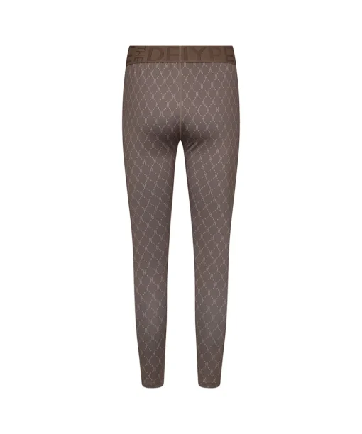 Hype The Detail Strømpebukser/ Leggings<225 BRUN - Printed Legging