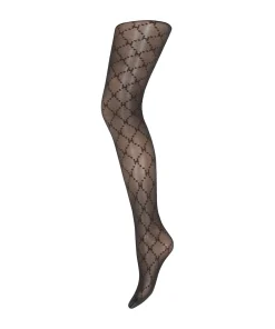 Hype The Detail Strømpebukser/ Leggings<1702 BRUN - Tight Logo 25Den