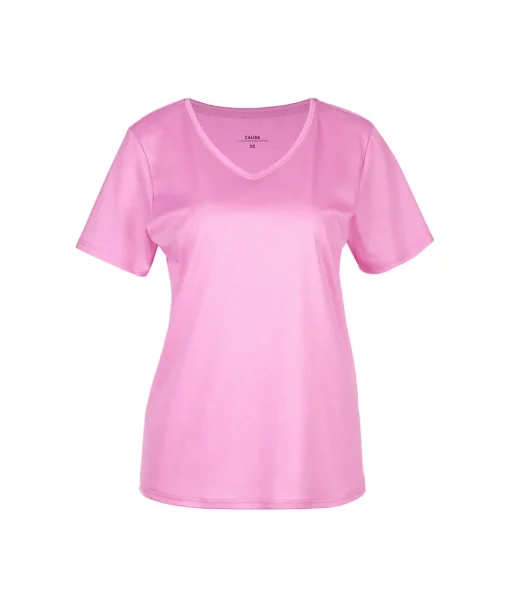 Calida Top/ Loungeshirt/ Pyjamas<119 BUBBLE GUM PINK - Favourites Space Shirt short-sleeve