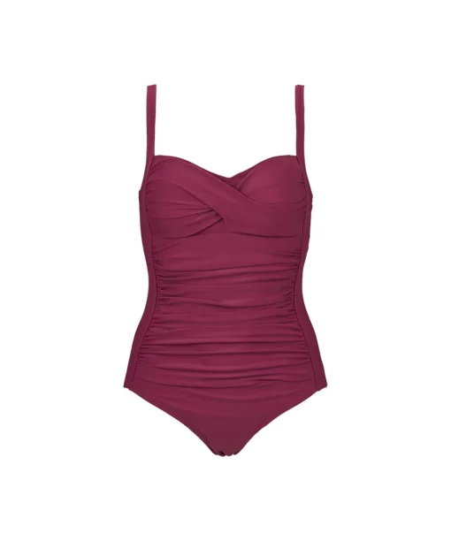Missya Badedragter<243 BURGUNDY - Argentina Swimsuit