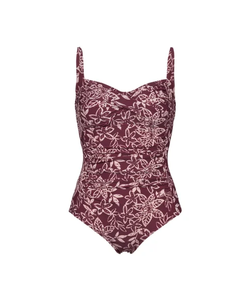 Missya Badedragter<243 BURGUNDY - Bologna Swimsuit