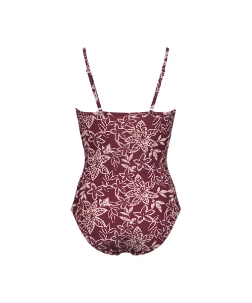 Missya Badedragter<243 BURGUNDY - Bologna Swimsuit