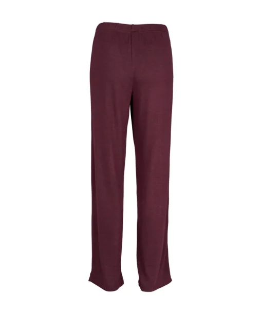 Missya Shorts/ Loungepants<243 BURGUNDY - Cozy Wide Pant