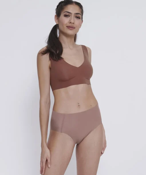 Sloggi Trusser<1141 CACAO - Zero Feel Maxi