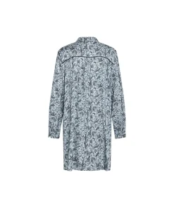 CCDK Copenhagen Natskjorter/ Big Shirts<6071 CELESTIAN BLUE AOP - Jinna Boyfriend Shirt