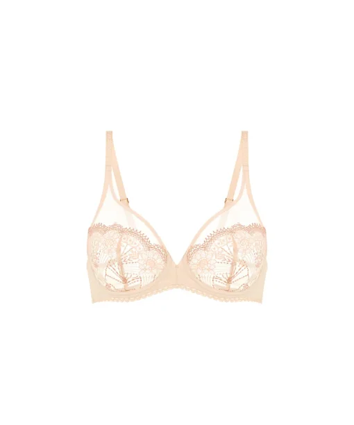 Simone Pérèle Bh'er<754 CHIC BEIGE - Allure Full Cup Plunge