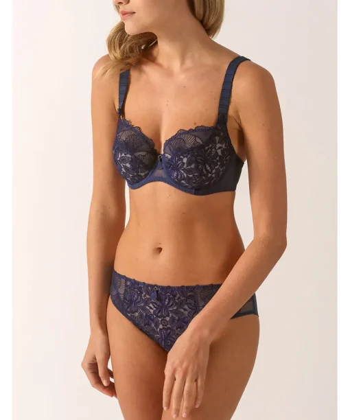 Empreinte Bh'er<0480 COBALT - Agathe Underwired low-necked bra