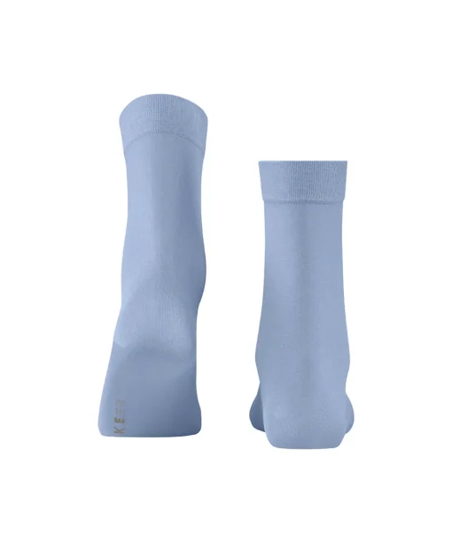 Falke Ankelstrømper/ Sokker<6290 CRYSTAL BL - Cotton Touch SO Socks