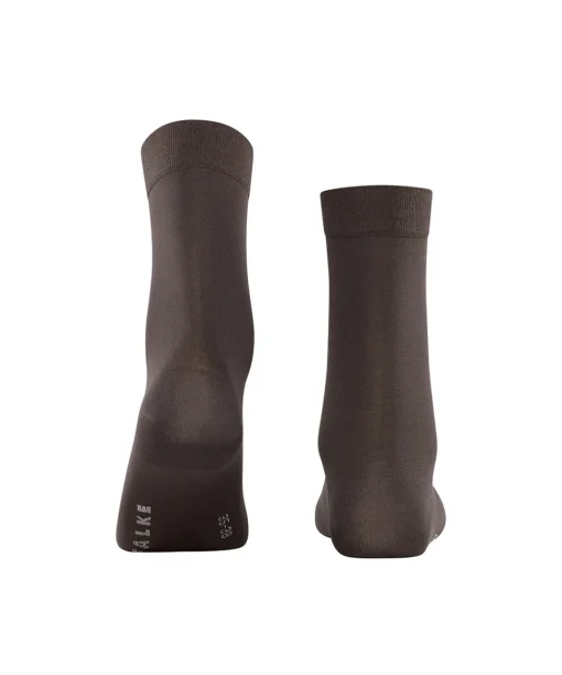 Falke Ankelstrømper/ Sokker<5239 DARK BROWN - Cotton Touch SO Fine Knit Socks