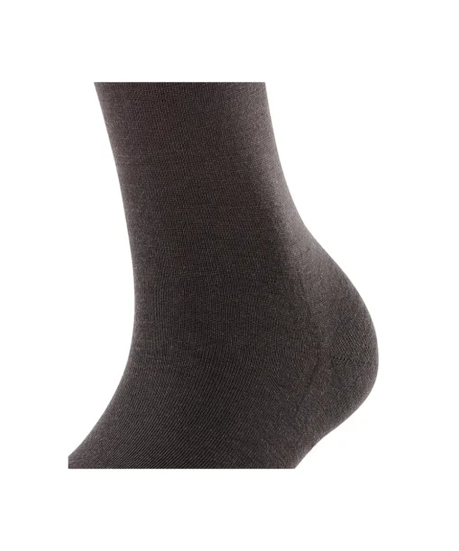 Falke Knæstrømper<5239 DARK BROWN - Softmerino KH Socks