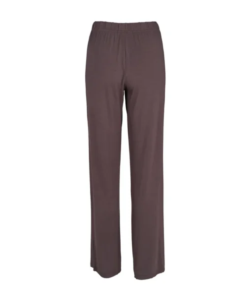 Missya Shorts/ Loungepants<044 DARK BROWN - Softness Wide Pant