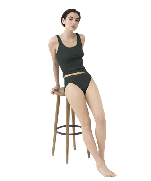 Mey Undertøj<14 DARK GREEN - Emotion Top