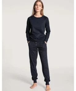 Calida Shorts/ Loungepants|Pyjamas/ Loungewear<339 DARK LAPIS BLUE - Favourites Dreams Pants