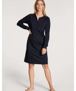 Calida Natskjorter/ Big Shirts<339 DARK LAPIS BLUE - Favourites Dreams Nightdress