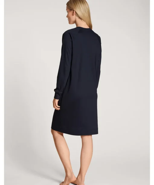 Calida Natskjorter/ Big Shirts<339 DARK LAPIS BLUE - Favourites Dreams Nightdress