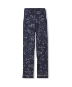 Calida Top/ Loungeshirt/ Pyjamas<339 DARK LAPIS BLUE - Winter Dreams Pyjamas
