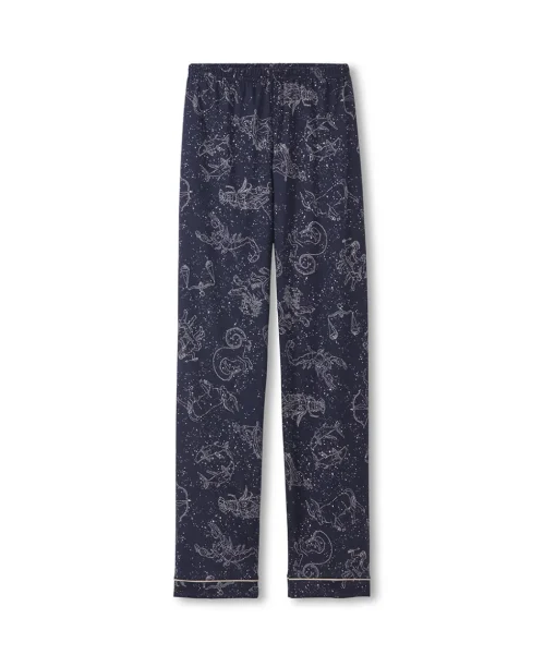 Calida Top/ Loungeshirt/ Pyjamas<339 DARK LAPIS BLUE - Winter Dreams Pyjamas