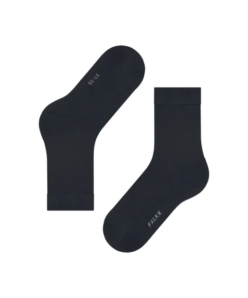 Falke Ankelstrømper/ Sokker<6370 DARK NAVY - ClimaWool SO Socks