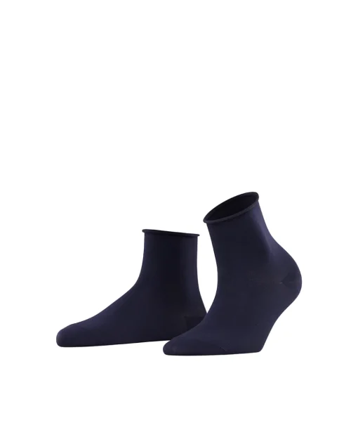 Falke Footies/ Sneaker-strømpe<6370 DARK NAVY - Cotton Touch SSO Socks