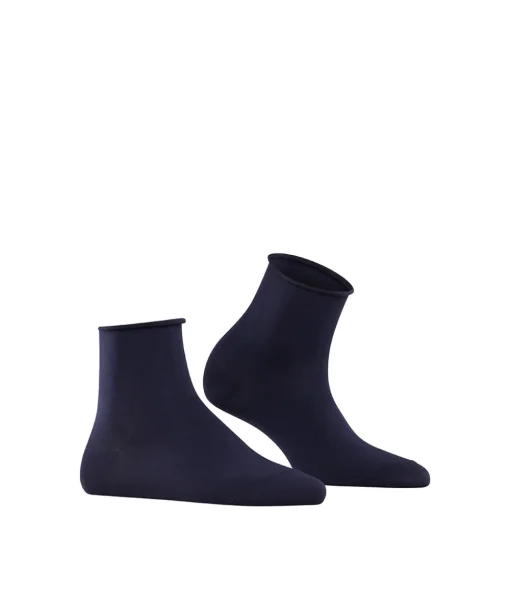 Falke Footies/ Sneaker-strømpe<6370 DARK NAVY - Cotton Touch SSO Socks