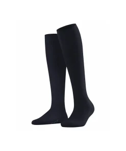 Falke Knæstrømper<6379 DARK NAVY - Family KH Knee High