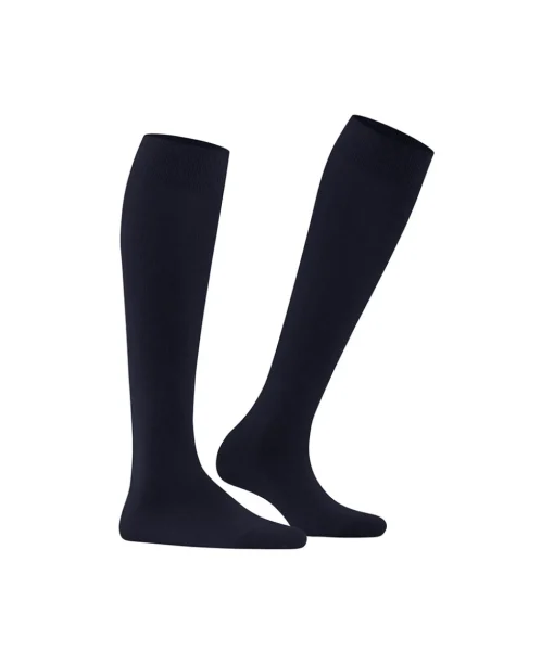 Falke Knæstrømper<6379 DARK NAVY - Family KH Knee High