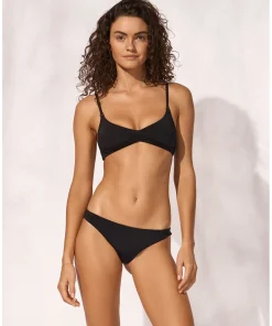 Maryan Mehlhorn Bikinier<909 DEEP BLACK - Watercult Shimmering Solids Bikini Bottoms