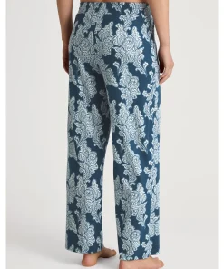 Calida Shorts/ Loungepants<497 DEEP DIVE PETROL - Favourites Botanic Pants