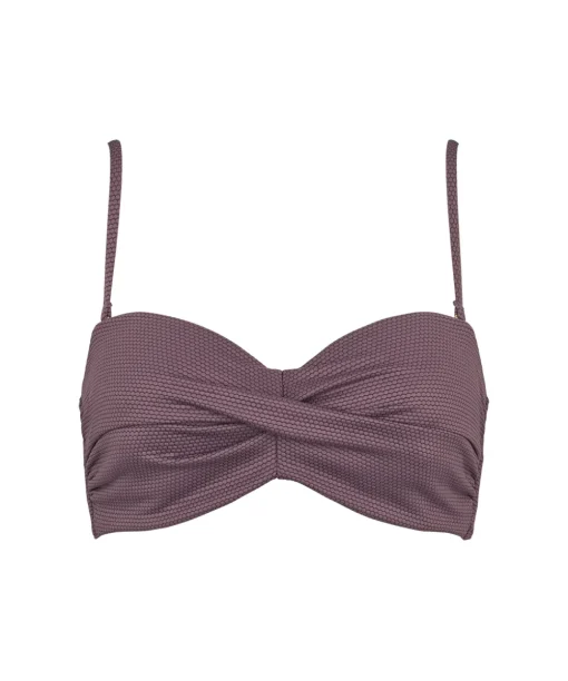 Missya Bikinier<063 DUSTY MAUVE - Nice Bandeau Jacquard