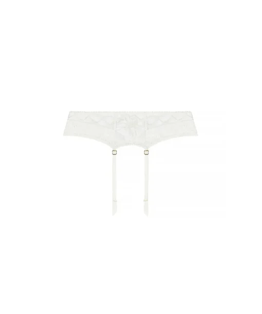 Lise Charmel Tilbehør<0199 EN/ECRU NACRE - Bellissime Suspender Belt