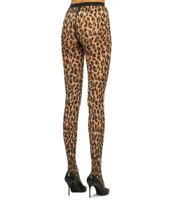Wolford Strømpebukser/ Leggings<8641 FAIRLY LIGHT/BLACK - Leo Strømpebukser/Leggings