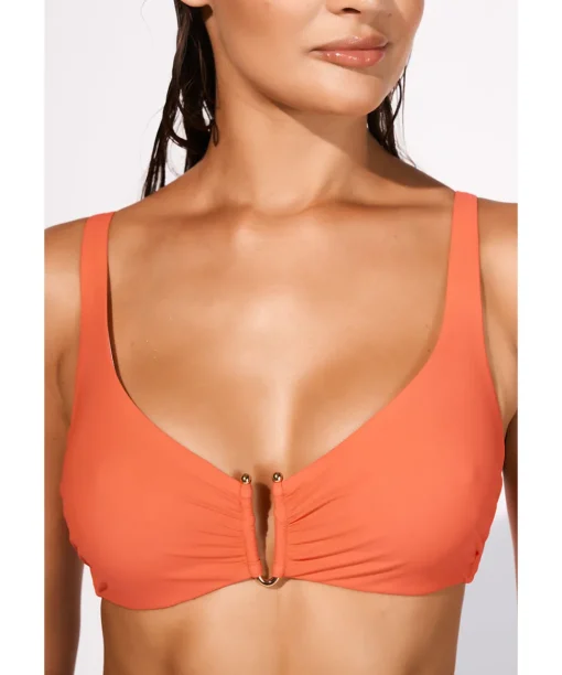 Maryan Mehlhorn Bikinier<717 FLAME - Honesty Bikini Top