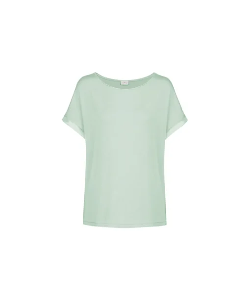 Mey Top/ Loungeshirt/ Pyjamas<548 FROZEN MINT - Alena Short-Sleeved Shirt