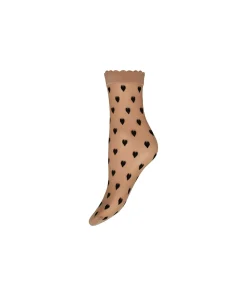 Hype The Detail Ankelstrømper/ Sokker<4211 GOLDEN - Socks Hearts 20D