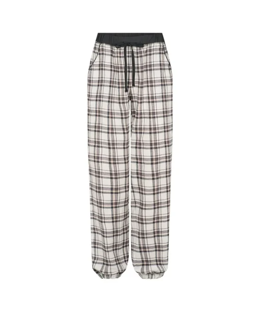 Lady Avenue Pyjamas/ Loungewear<354 GRAPHITE - Cotton Cotton Flannel Pyjamas