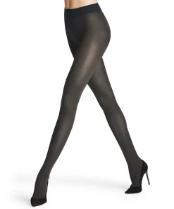Falke Strømpebukser/ Leggings<3146 GRAPHITE - Fine Softness TI Socks