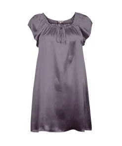 Lady Avenue Natkjoler/ Underkjoler/ Chemiser<354 GRAPHITE - Silk Woven Baby
